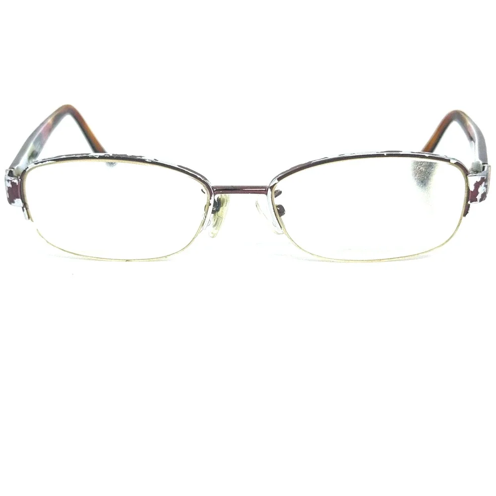 Coach HC‎ 5004 Bettie 9032 Purple 51-16-135 Half Rim Eyeglasses Womens H15982